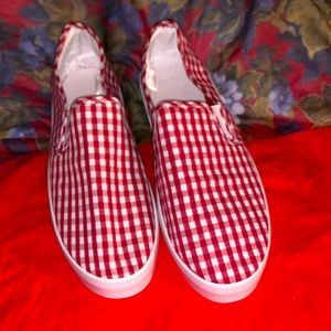 Textile upper 👟plaid color